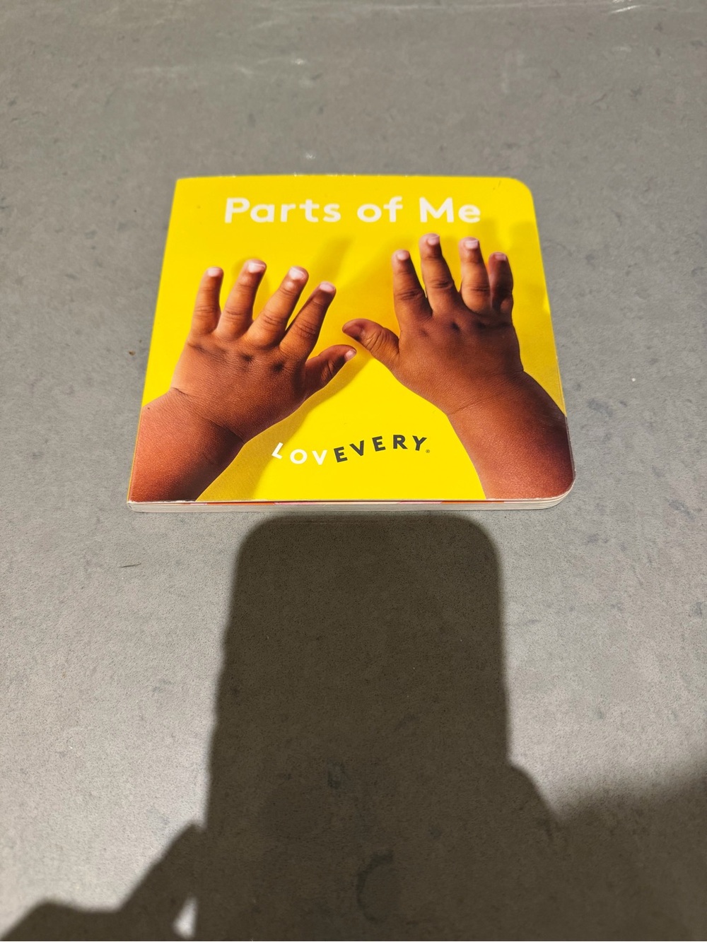 Lovevery Parts of Me Board Book - Yellow